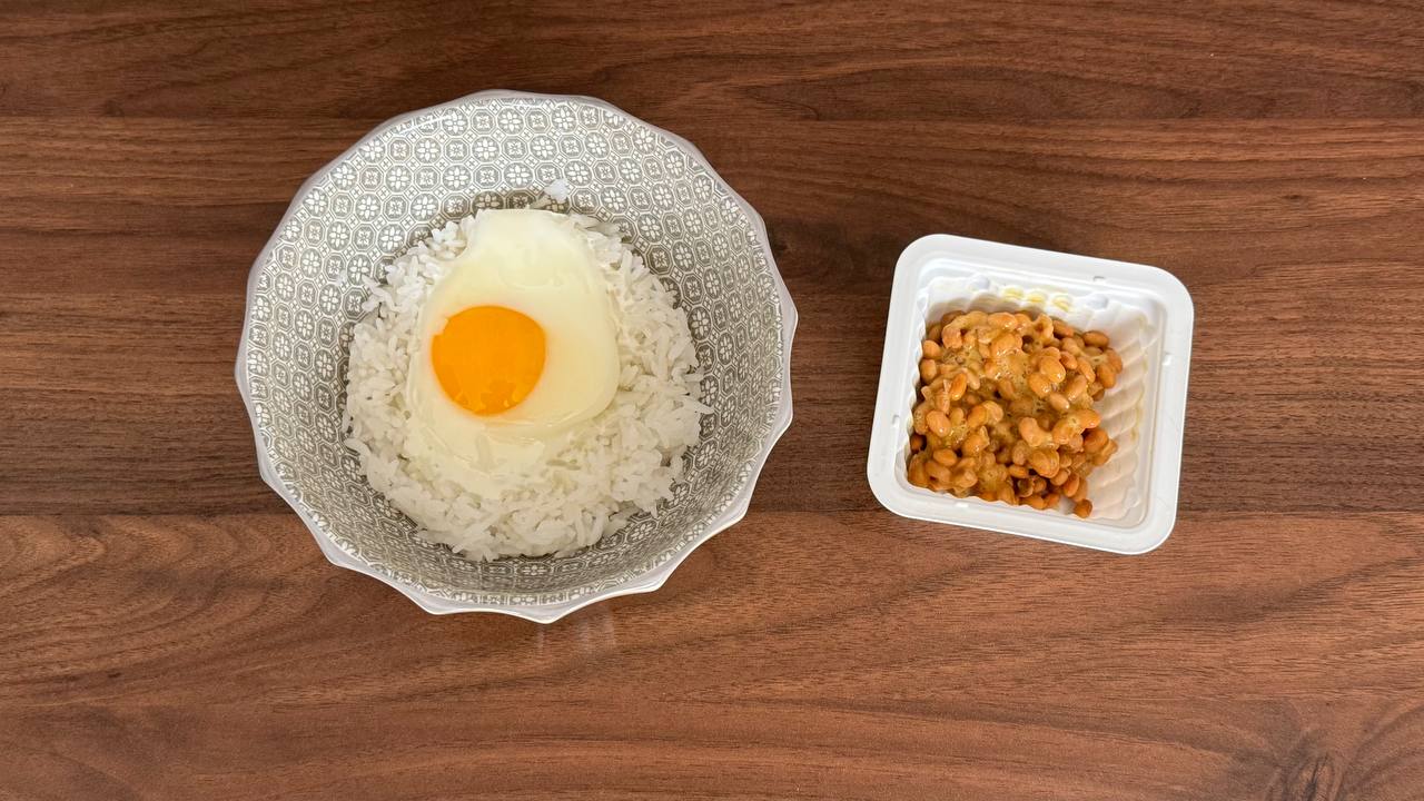 마운자로 식단표 2탄 변비 부작용 해결을 위한 나또 계란 덮밥 완성 사진