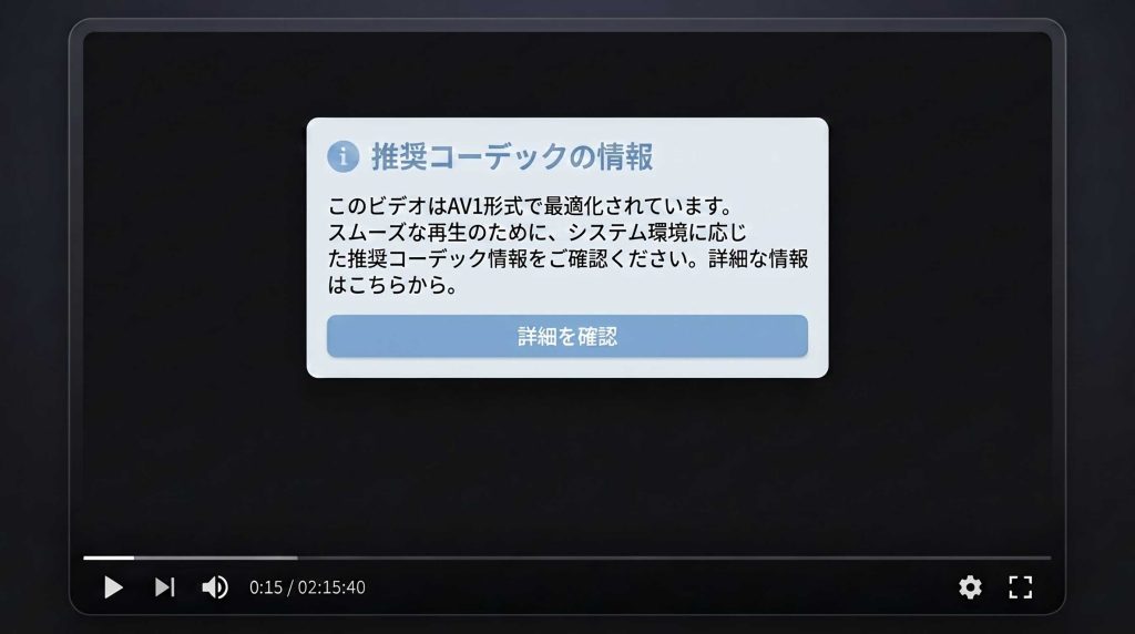 高効率ビデオコーデック徹底比較|AV1・HEVC・VVCの違いと最適な使い分け